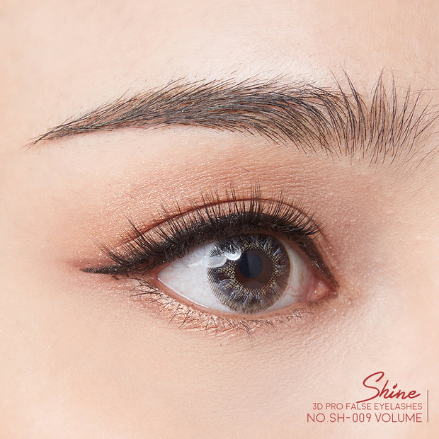 SHINE 3D PRO FALSE EYELASHES NO.09
